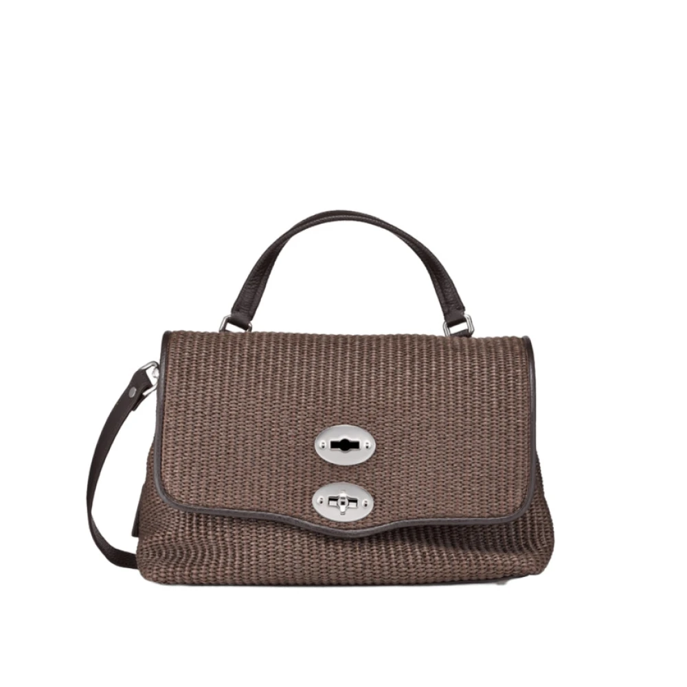 Zanellato Women's Brown Small Postina Vimini Handbag - Handbags - One Size - Bags