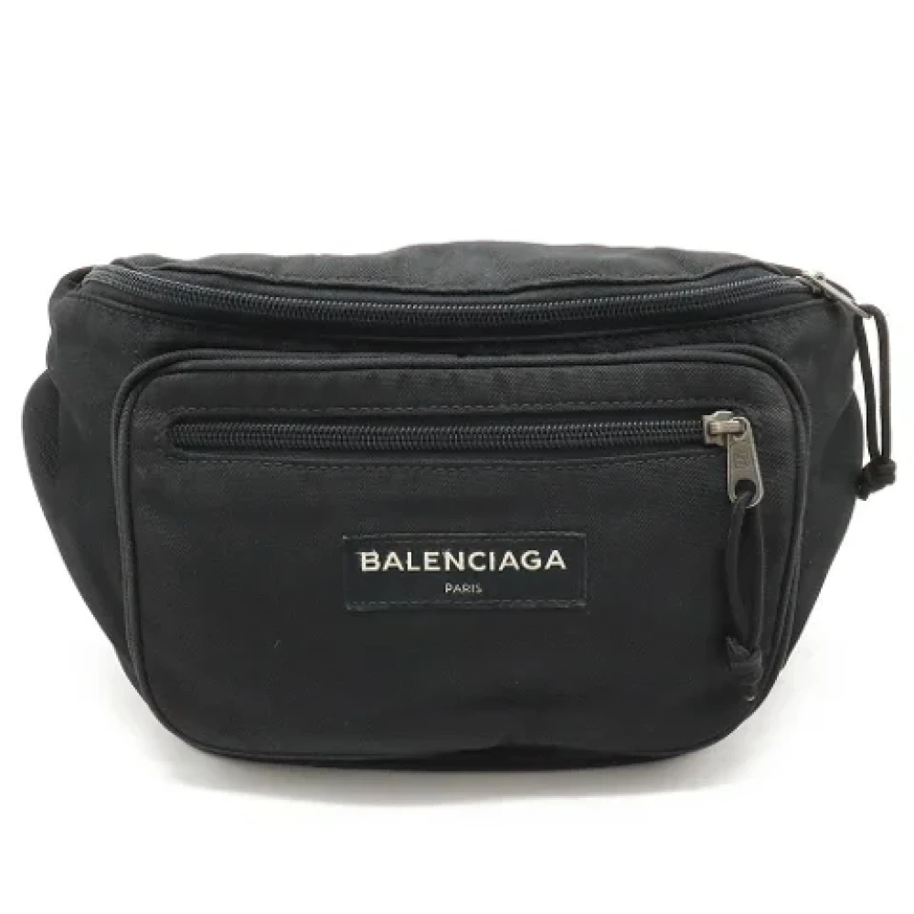 Balenciaga Vintage Pre-owned Fabric balenciaga-bags Black Dames