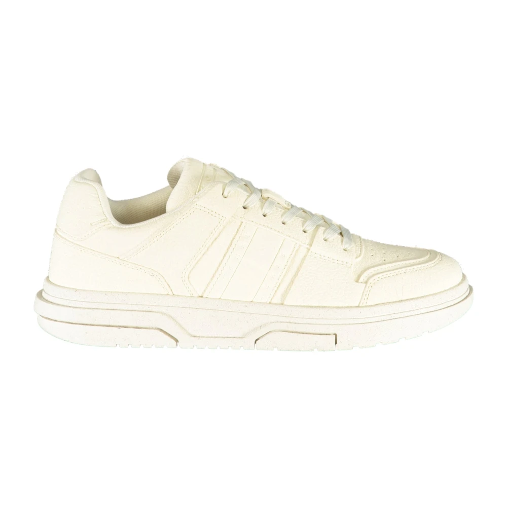 Tommy Hilfiger Men's White Sneakers, 10 Uk, Shoes