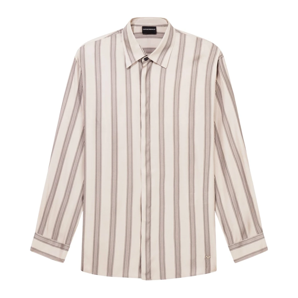 Emporio Armani Herren Beige Shirts, Lgröße: