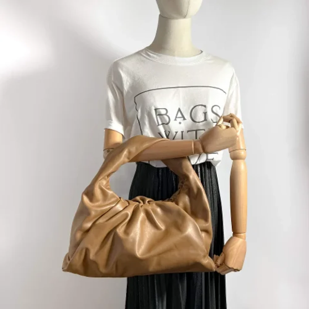 Bottega Veneta Vintage Pre-owned Leather handbags Brown Dames