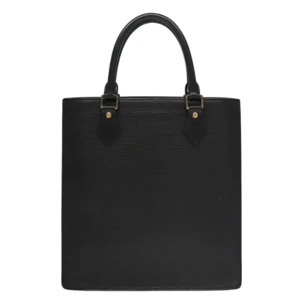 Louis Vuitton Vintage Pre-owned Leather handbags Black Dames