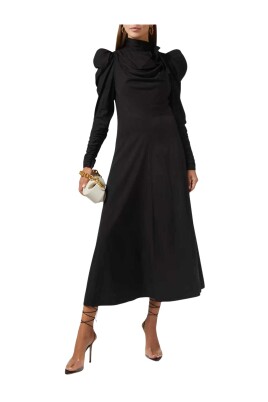 kaleidoscope-contour-midi-dress