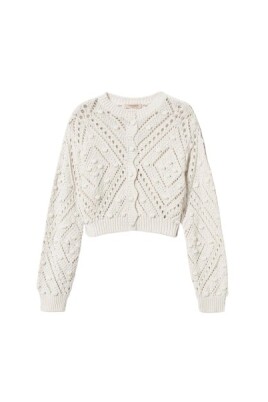 diamond-pattern-knit-cardigan