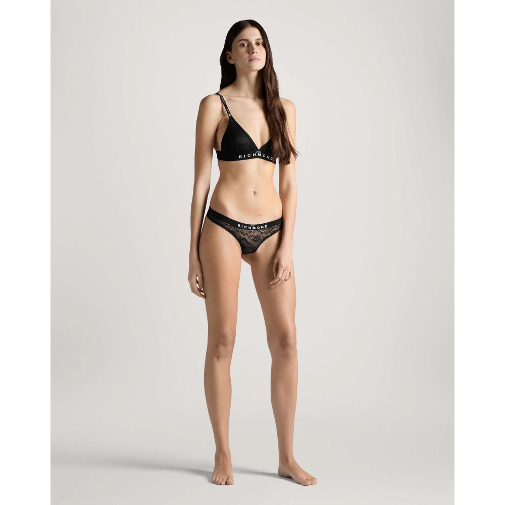 John Richmond Twee-pack van geborduurde kanten beha's Multicolor Dames