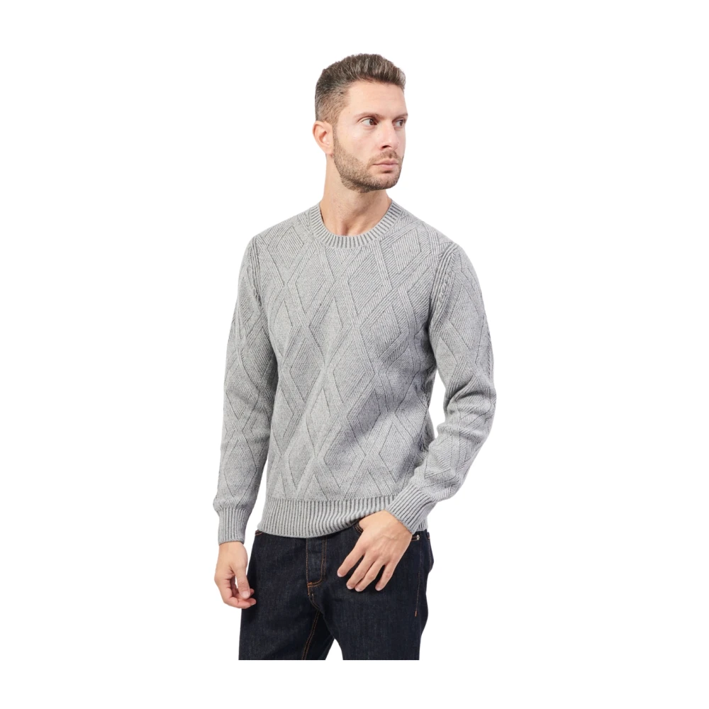 Gran Sasso Basis Trui Gray Heren