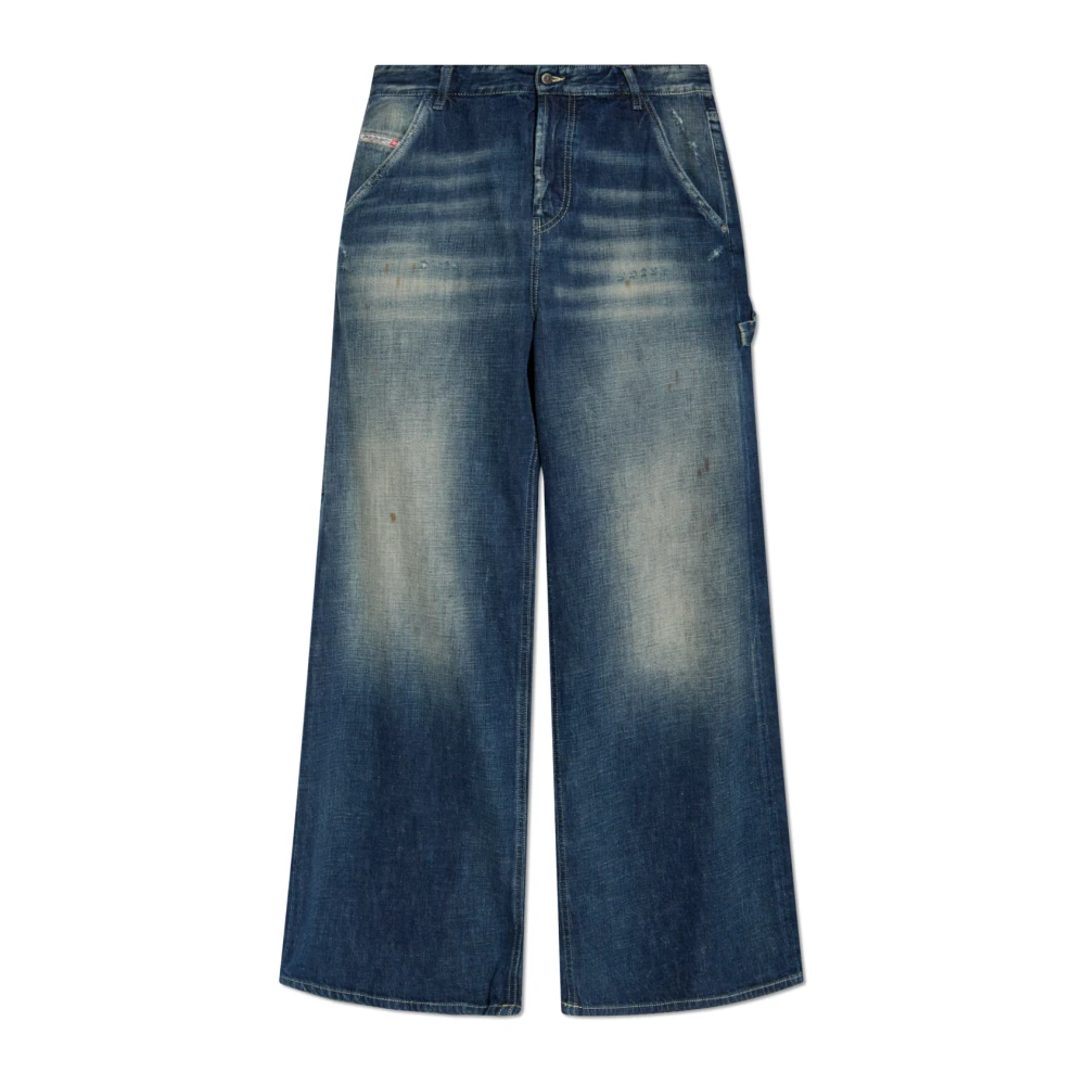 Jeans > Wide Jeans - - Diesel - Modalova