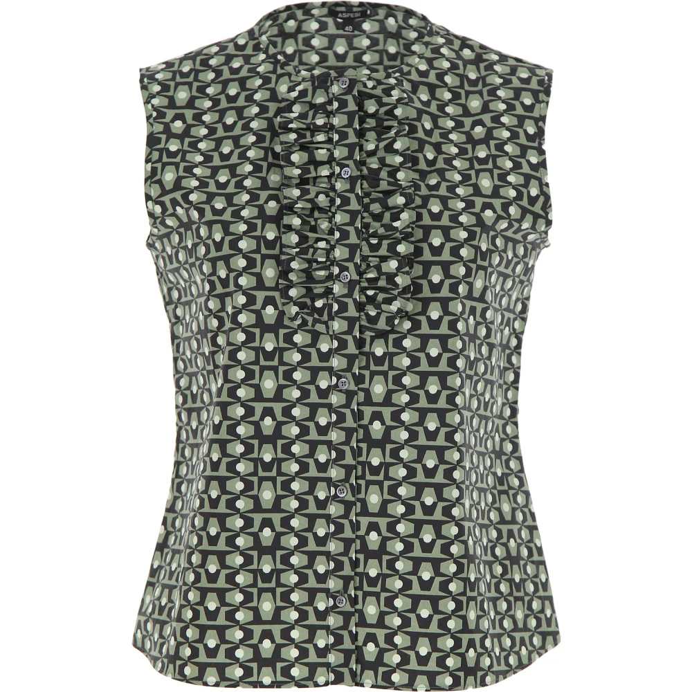 Tops > Sleeveless Tops - - Aspesi - Modalova