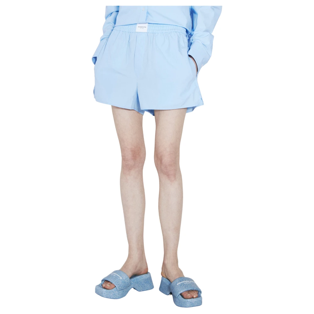 Alexander wang Short Shorts Blue Dames