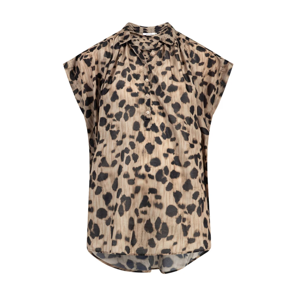 Knit-ted Mouwloze Top Bodee Brown Dames