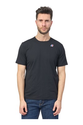 t-shirt-en-coton-seril-pour-homme-noir