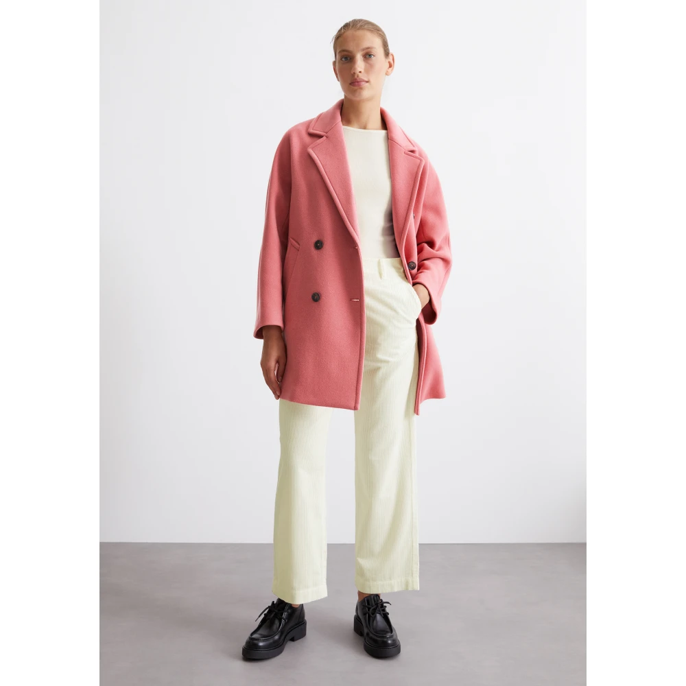 Marc O'Polo Caban jas relaxed Red Dames