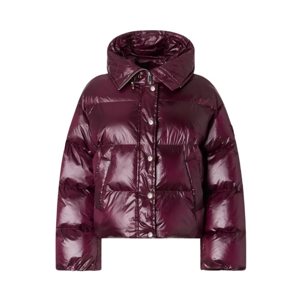 Pinko Impasto Down Jacket - Female - Winter Jackets - Brown - Xs - Jackets