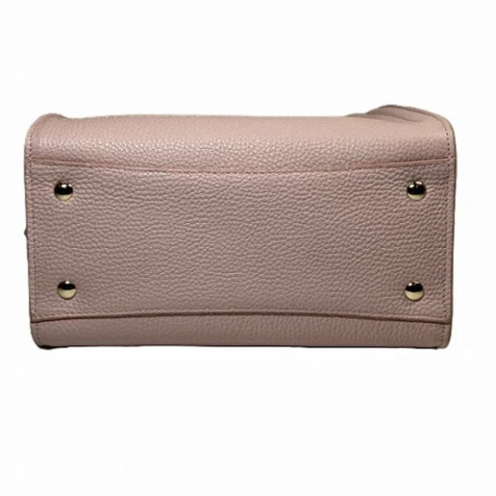 Salvatore Ferragamo Pre-owned Leather handbags Pink Dames