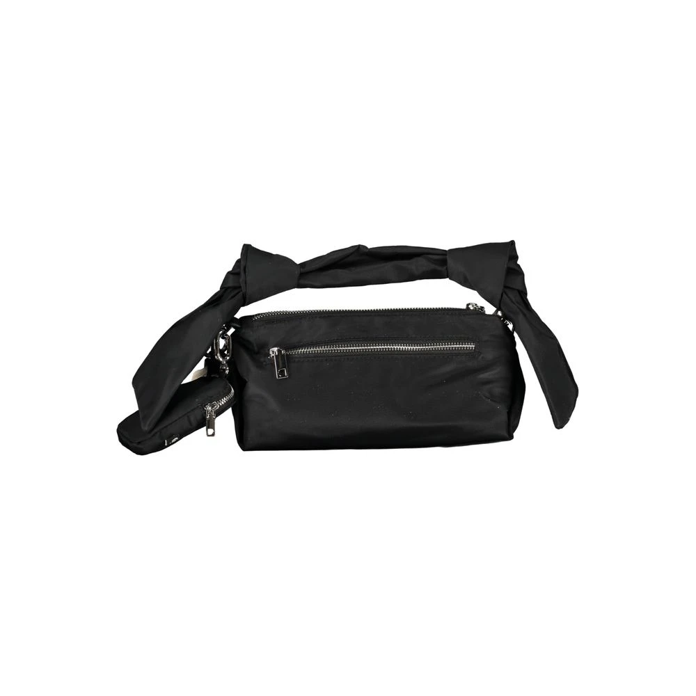 Desigual Zwarte Polyester Handtas met Verstelbare Schouderband Black Dames
