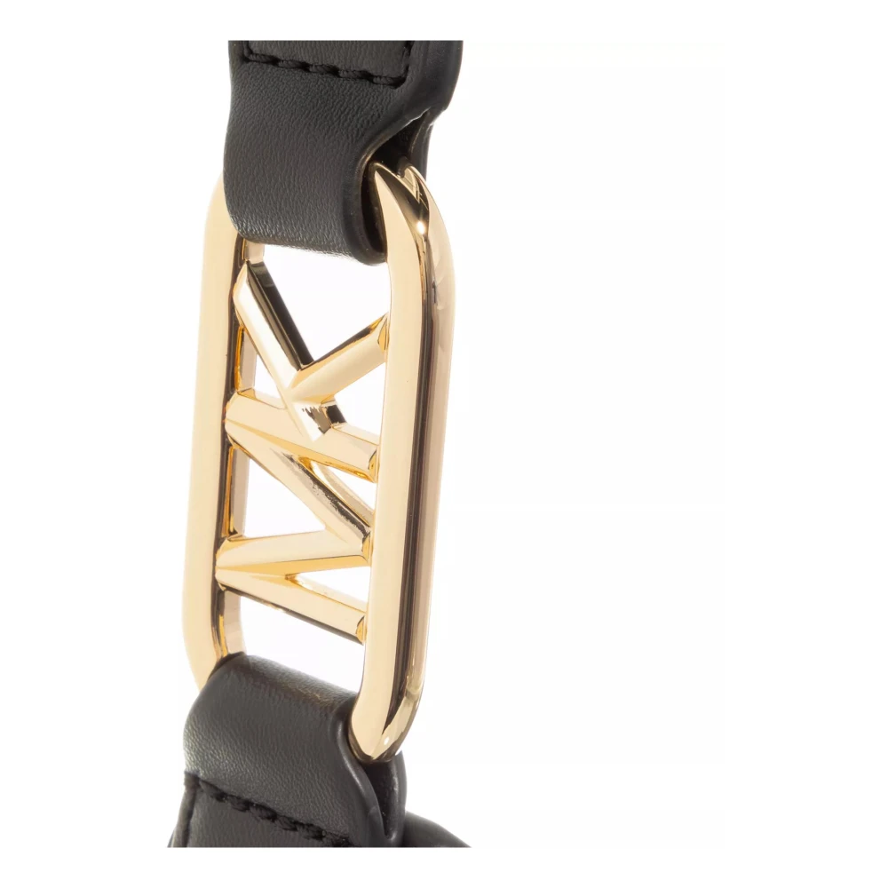 Michael Kors Zwarte Kensington Schoudertas Black Dames