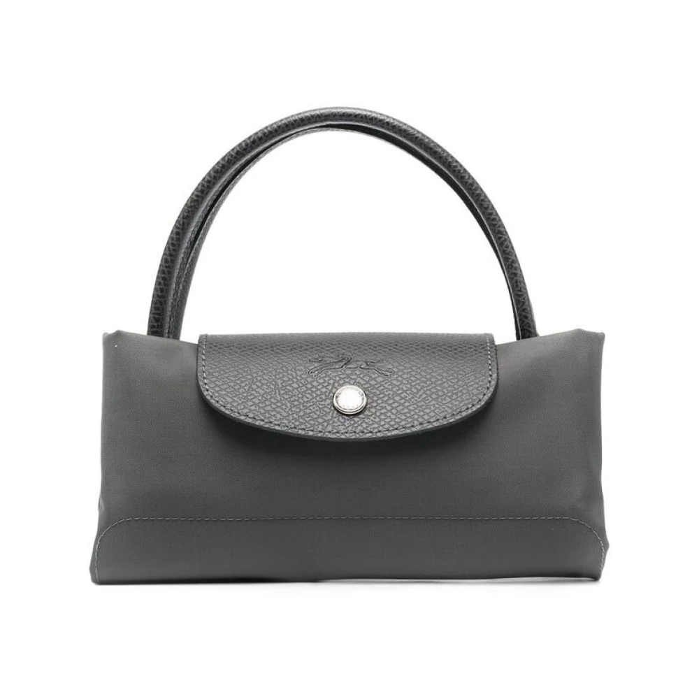 Longchamp Le Pliage Groene Tote Tas Gray Dames