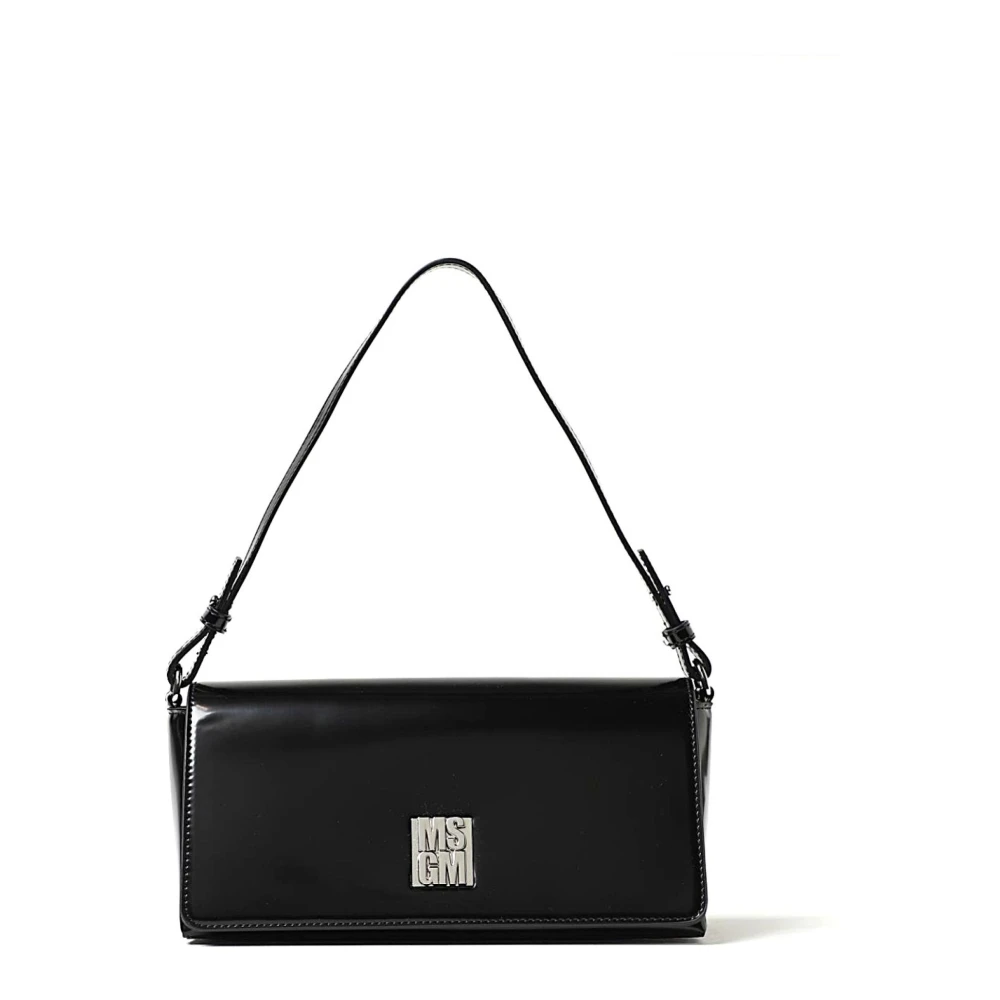 Msgm Femme Noir Sacs, Taille: One Size Borsa
