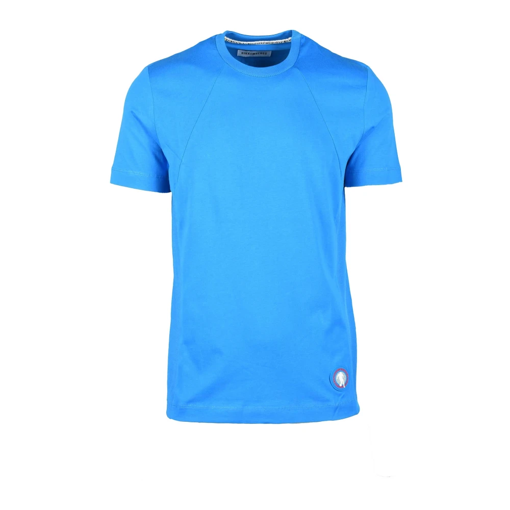 Bikkembergs Lichtblauw T-shirt voor heren Blue Heren