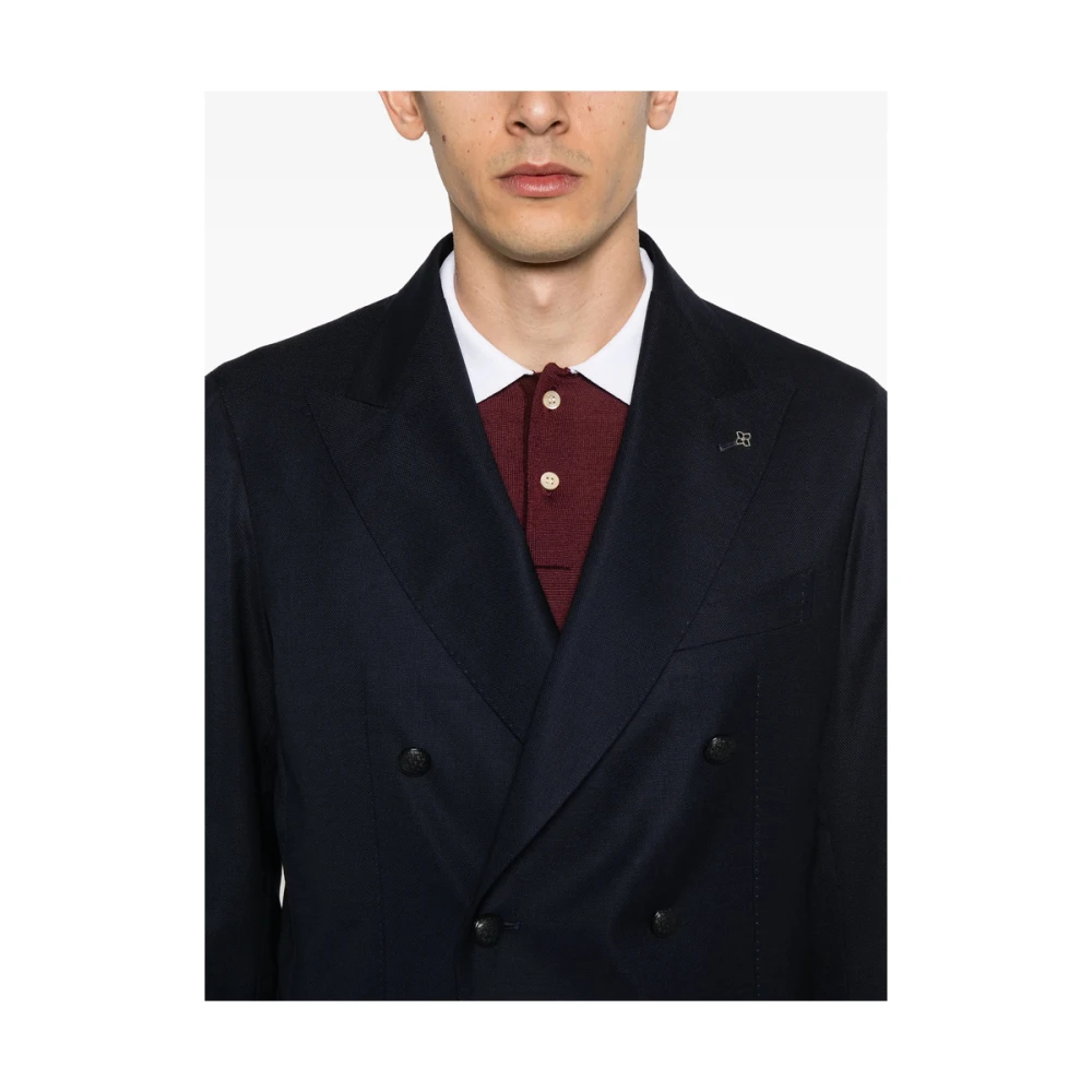Tagliatore Jas Blue Heren