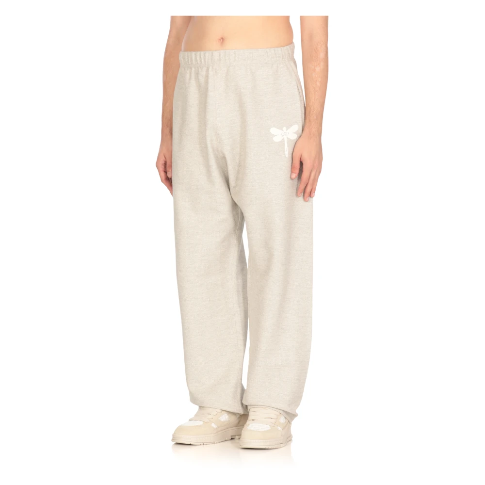 Kenzo Grijze Katoenen Elastische Taillebroek Gray Heren