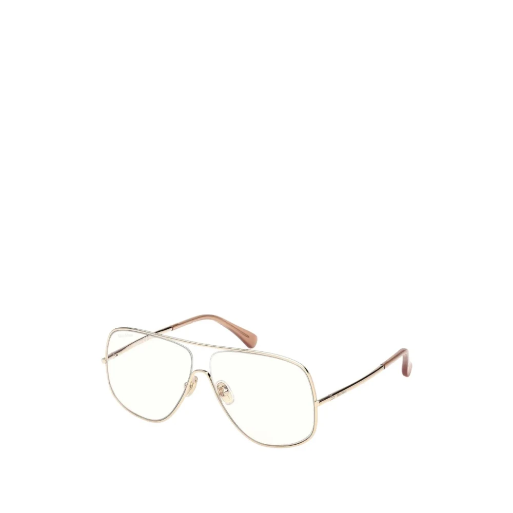 Max Mara Pink Glasses, Female, 59 Mm, Optical Frame