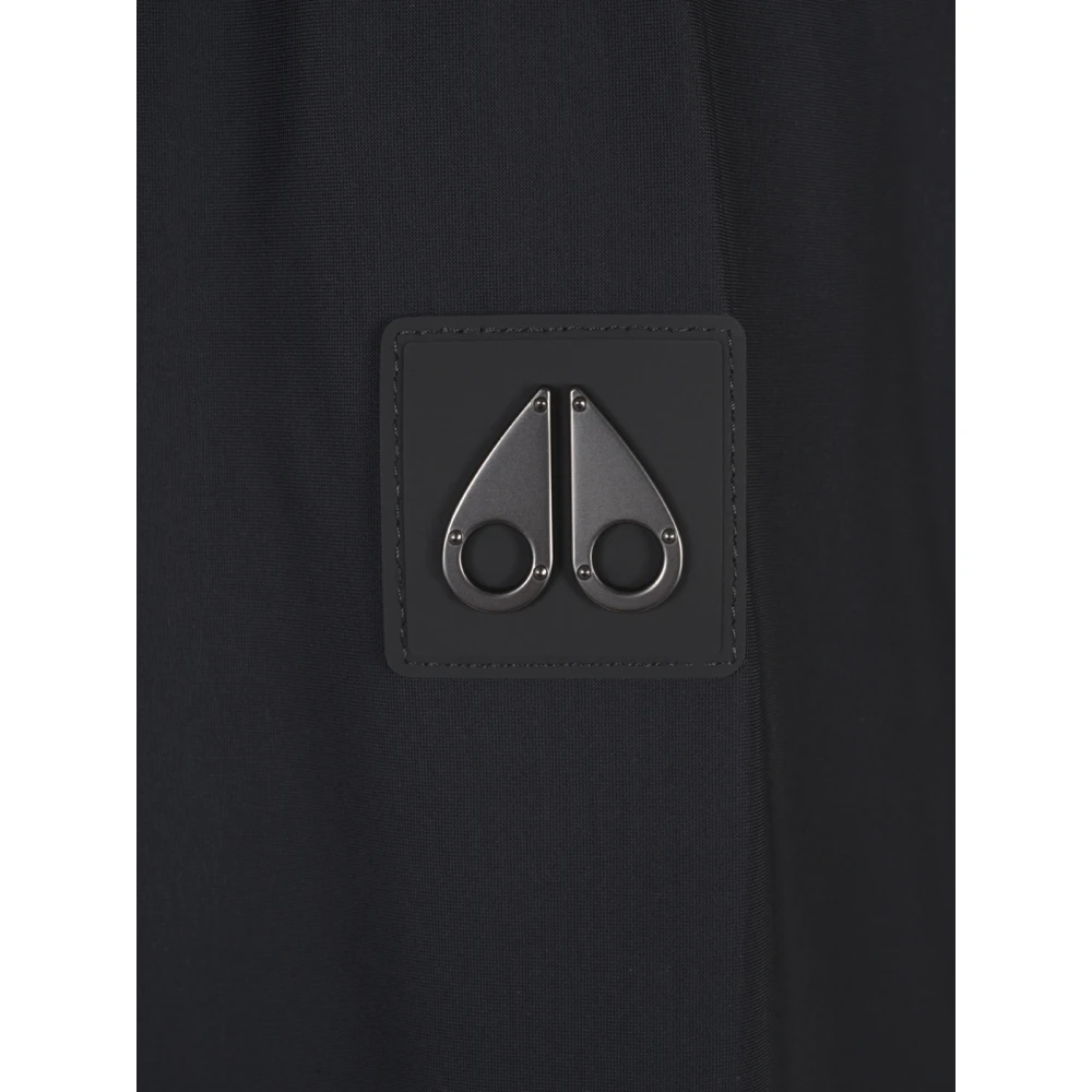 Moose Knuckles Zwarte Bomberjack Perido Black Heren
