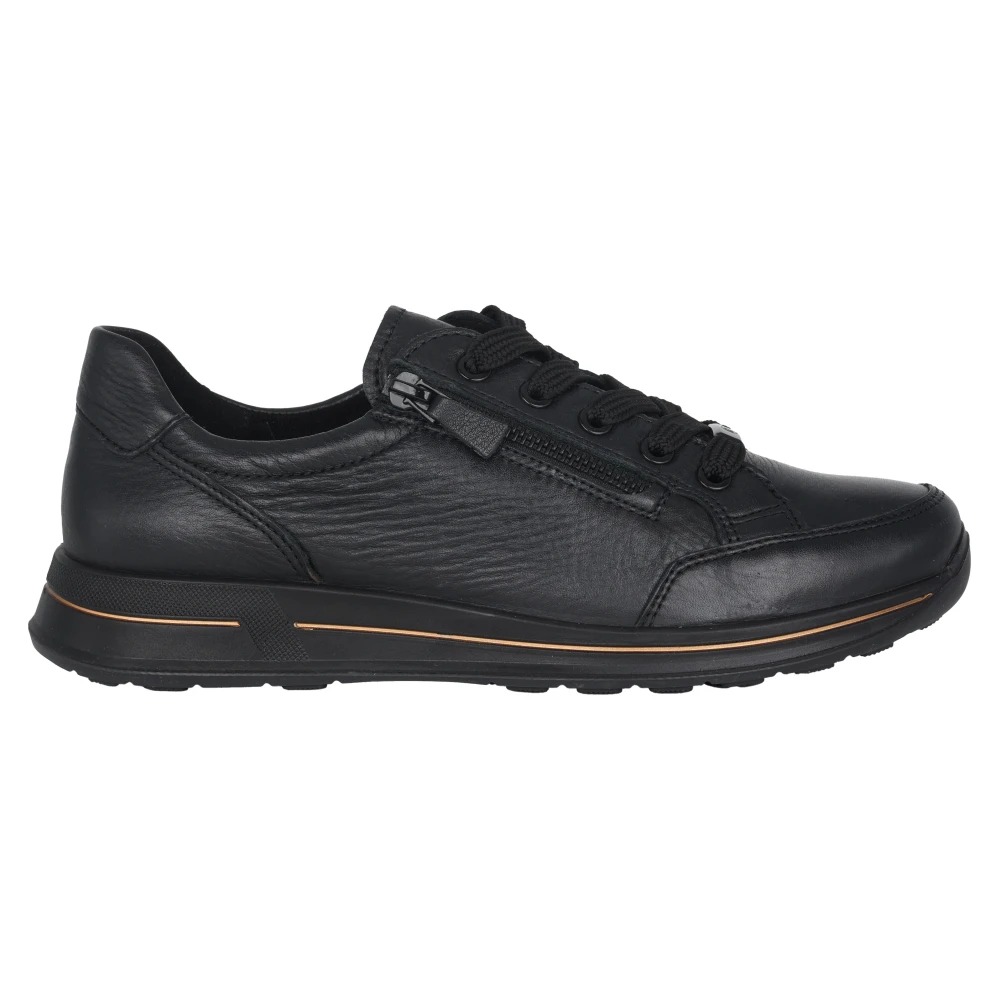 ara Stijlvolle ‘Osaka’ lace-zip sneaker – Dames Schoenen Zwart