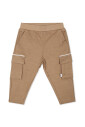 beige-casual-broek-met-gestreept-detail