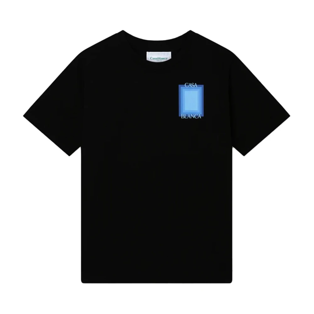 Casablanca Gradient T-shirt Black Heren