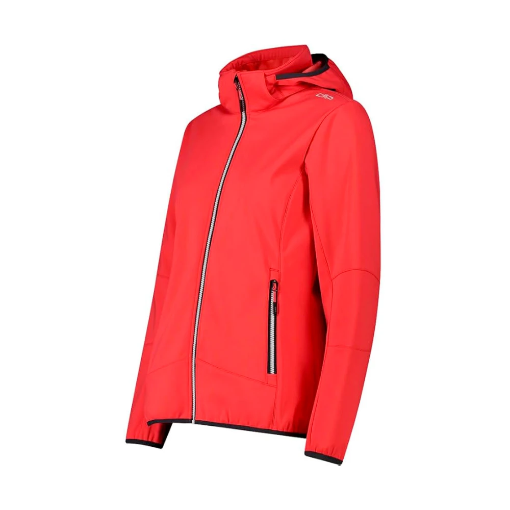 CMP Rode Koraal Waterdichte Jas Regular Fit Red Dames