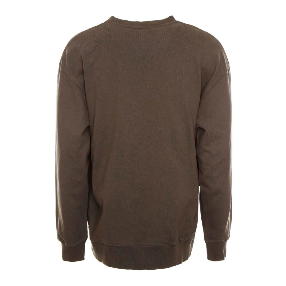 Deus Ex Machina Flight Fight Sweatshirt Relaxed Fit Gray Heren