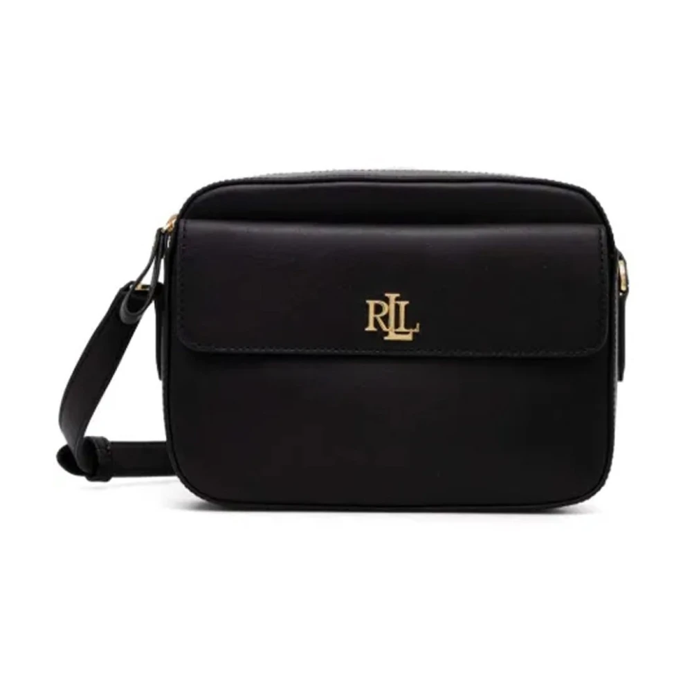 Ralph Lauren Svart Marcy Medium Crossbody