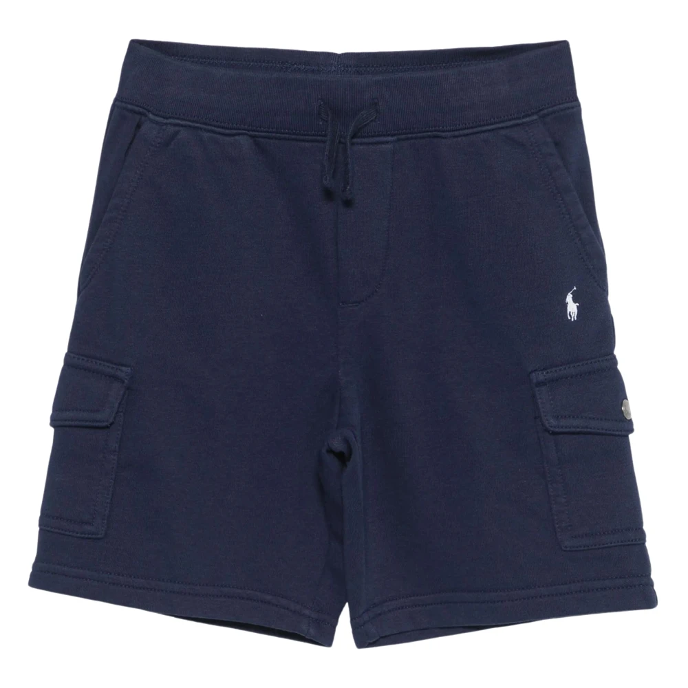 Ralph Lauren Boys Blue Shorts, 5 Y, Cargo Shorts In Navy