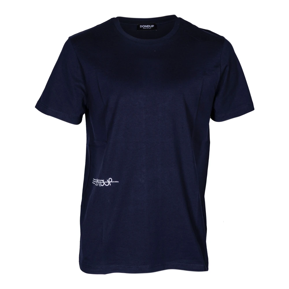 Dondup - Tops > T-Shirts - Blue - Dondup - Modalova
