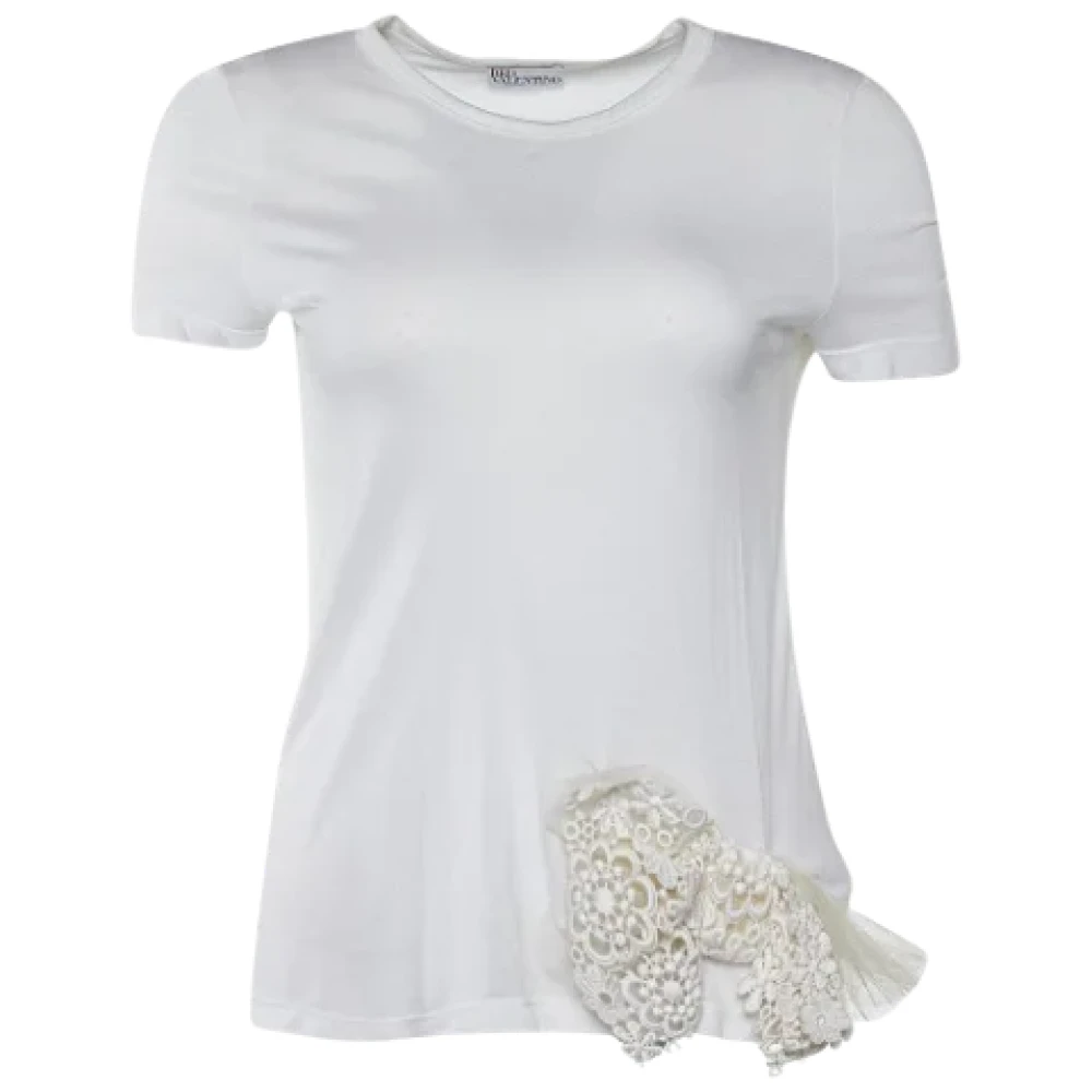 Valentino Vintage Pre-owned Fabric tops White Dames