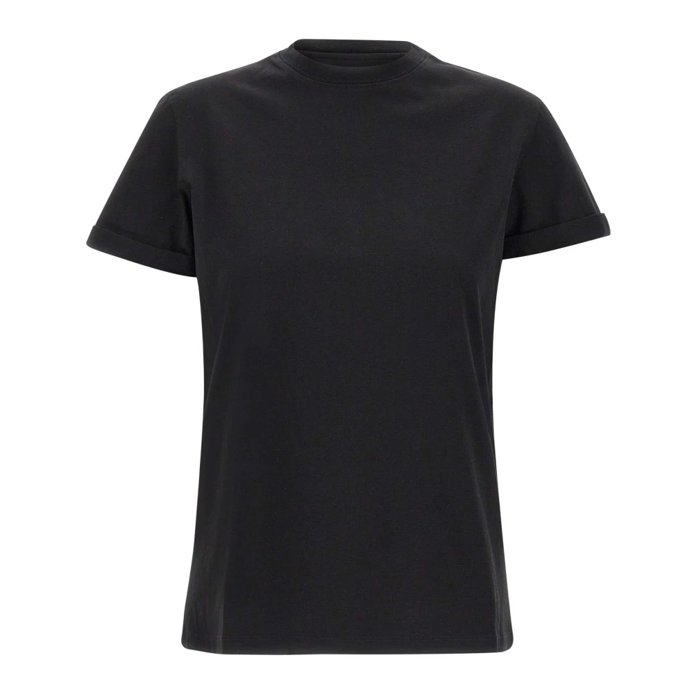 Golden Goose Women's Black Golden Collection Distressed T-Shirt - T-Shirts - L - Tops