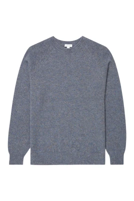 Lambswool Rundhalsad Tröja