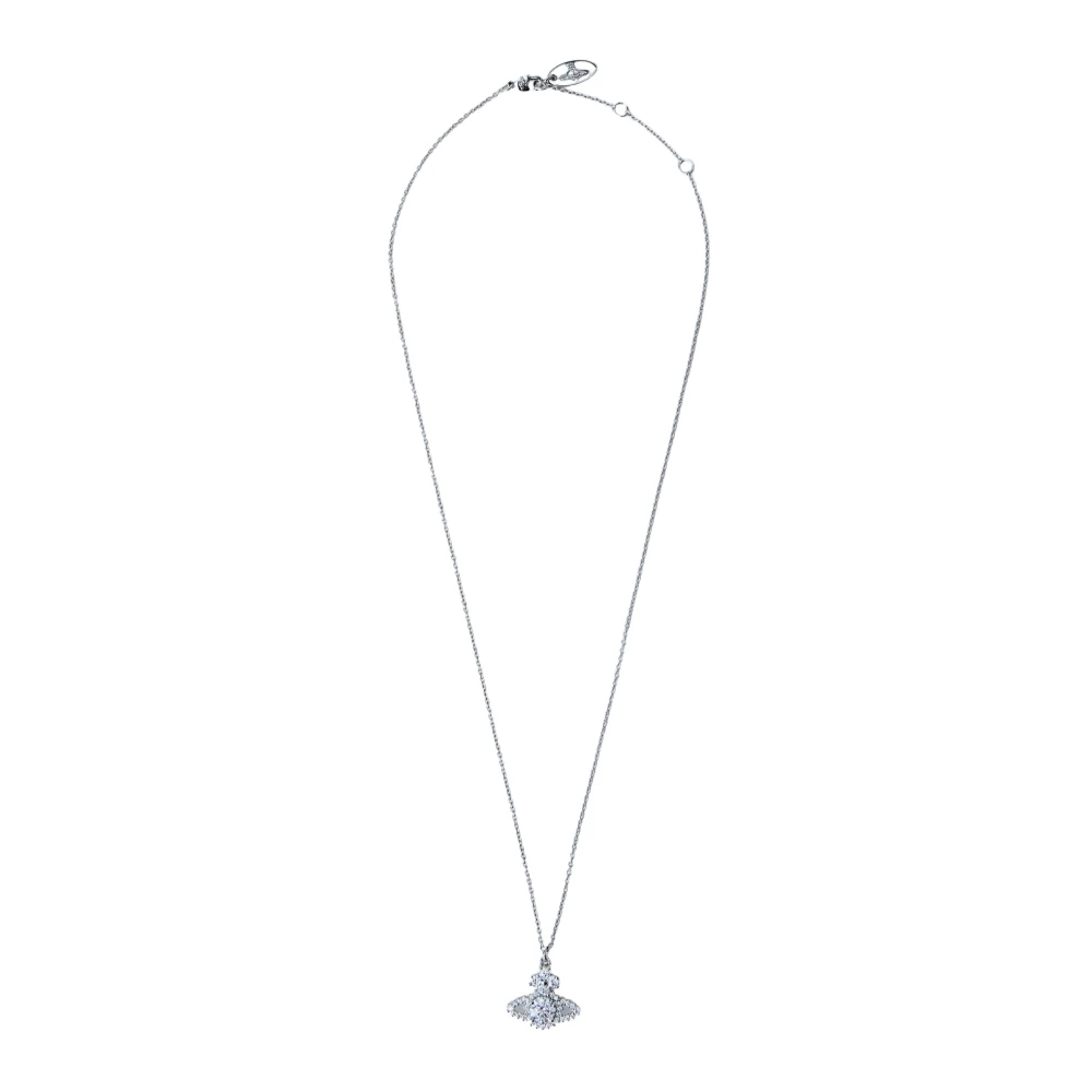 Vivienne Westwood Women's Gray Valentina Orb Pendant Necklace