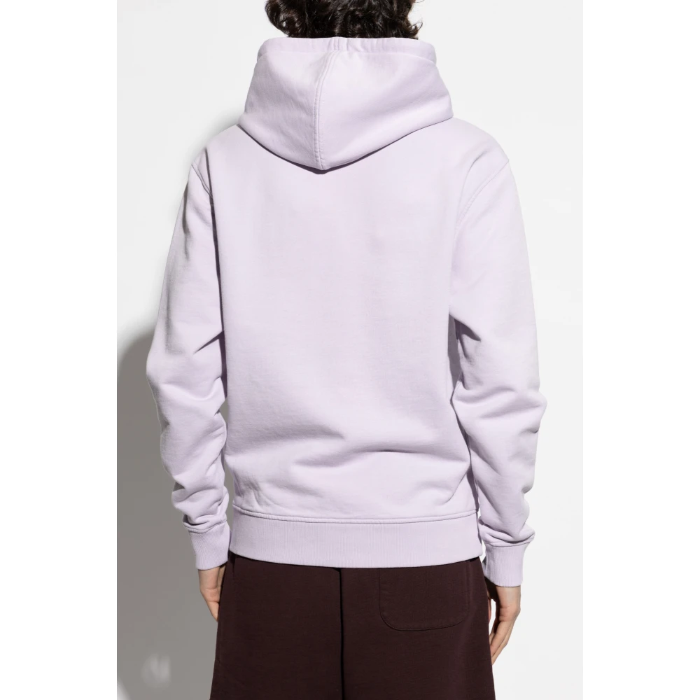 Ami Paris Sweatshirt met logo Purple Heren