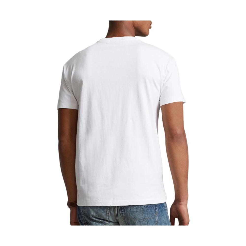 Polo Ralph Lauren Korte Mouw T-Shirt Wit White Heren