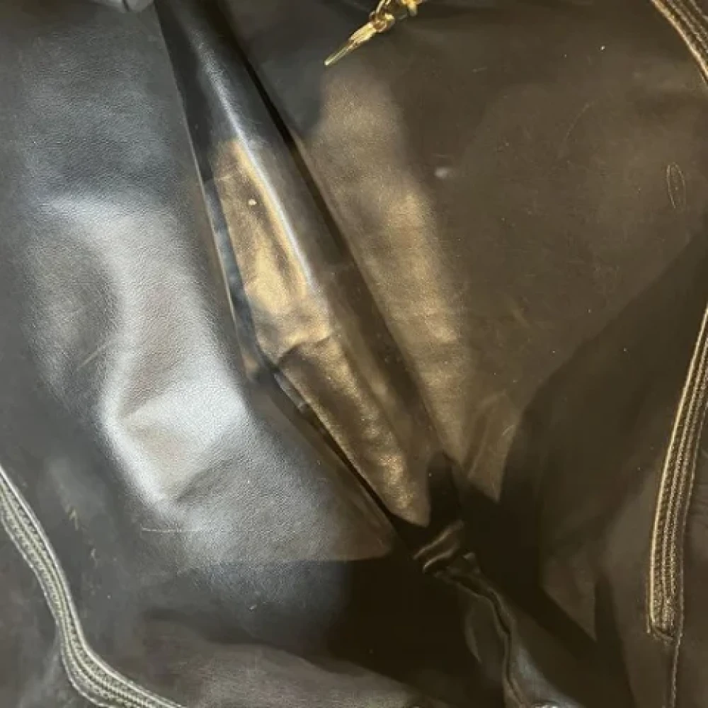 Chanel Vintage Pre-owned Fabric chanel-bags Black Dames