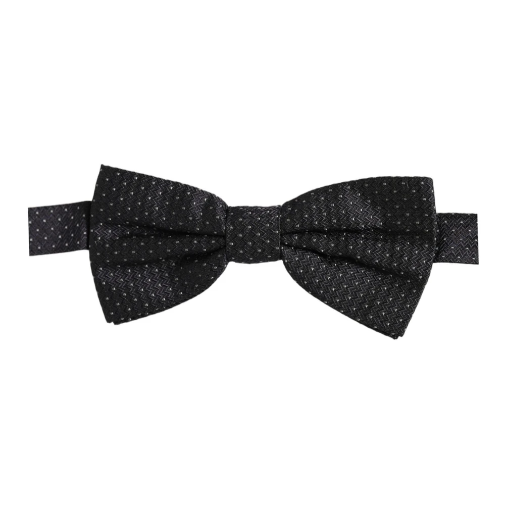 Dolce & Gabbana Pre-Tied Bow Tie - Male - Bow Ties - Black - One Size - Accessories