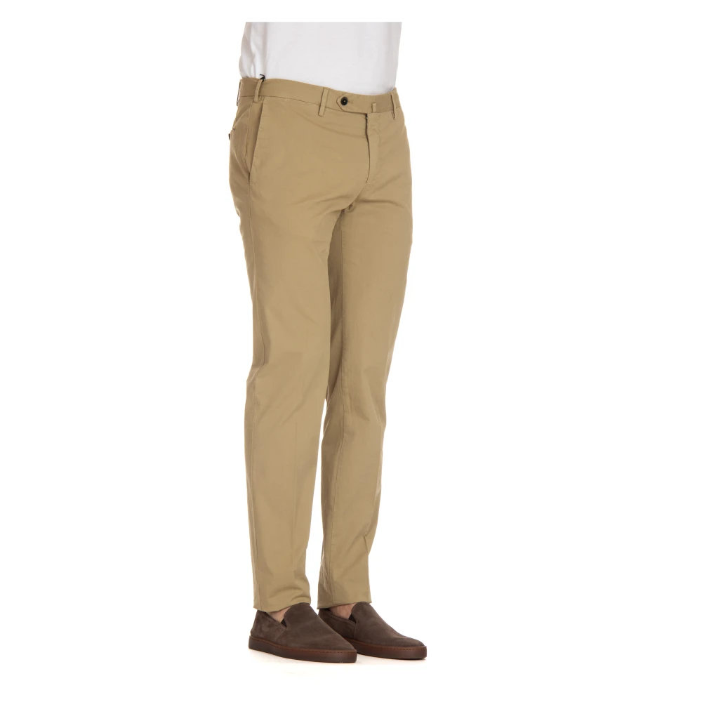 PT Torino Trousers Beige Heren
