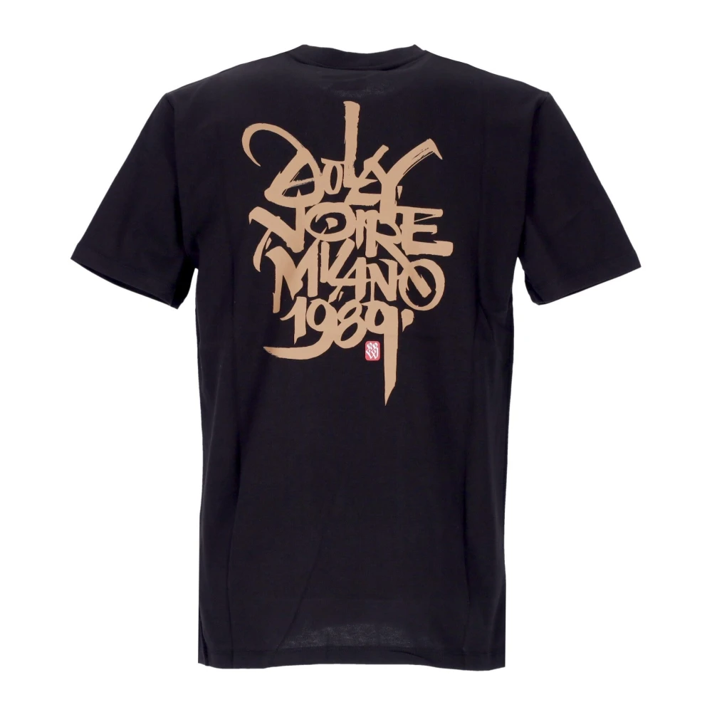 Dolly Noire Vintage Stijl Heren Grafisch T-shirt Black Heren