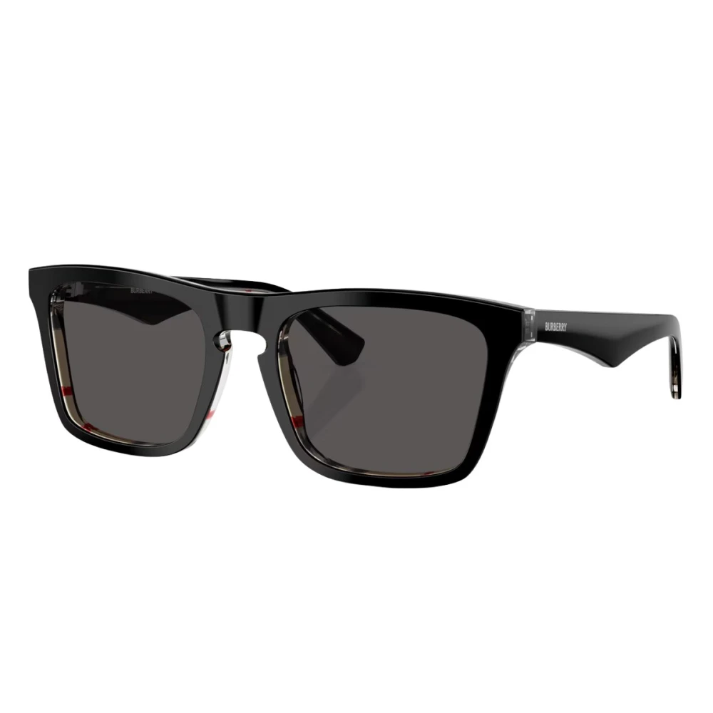 Burberry Men's Black Sunglasses, 57 Mm, Square Pattern Sunglasses