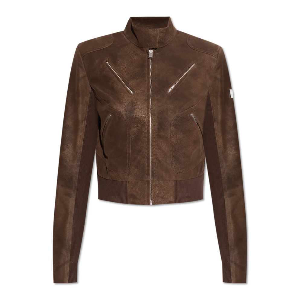 Misbhv Vegan leren jas Brown Dames