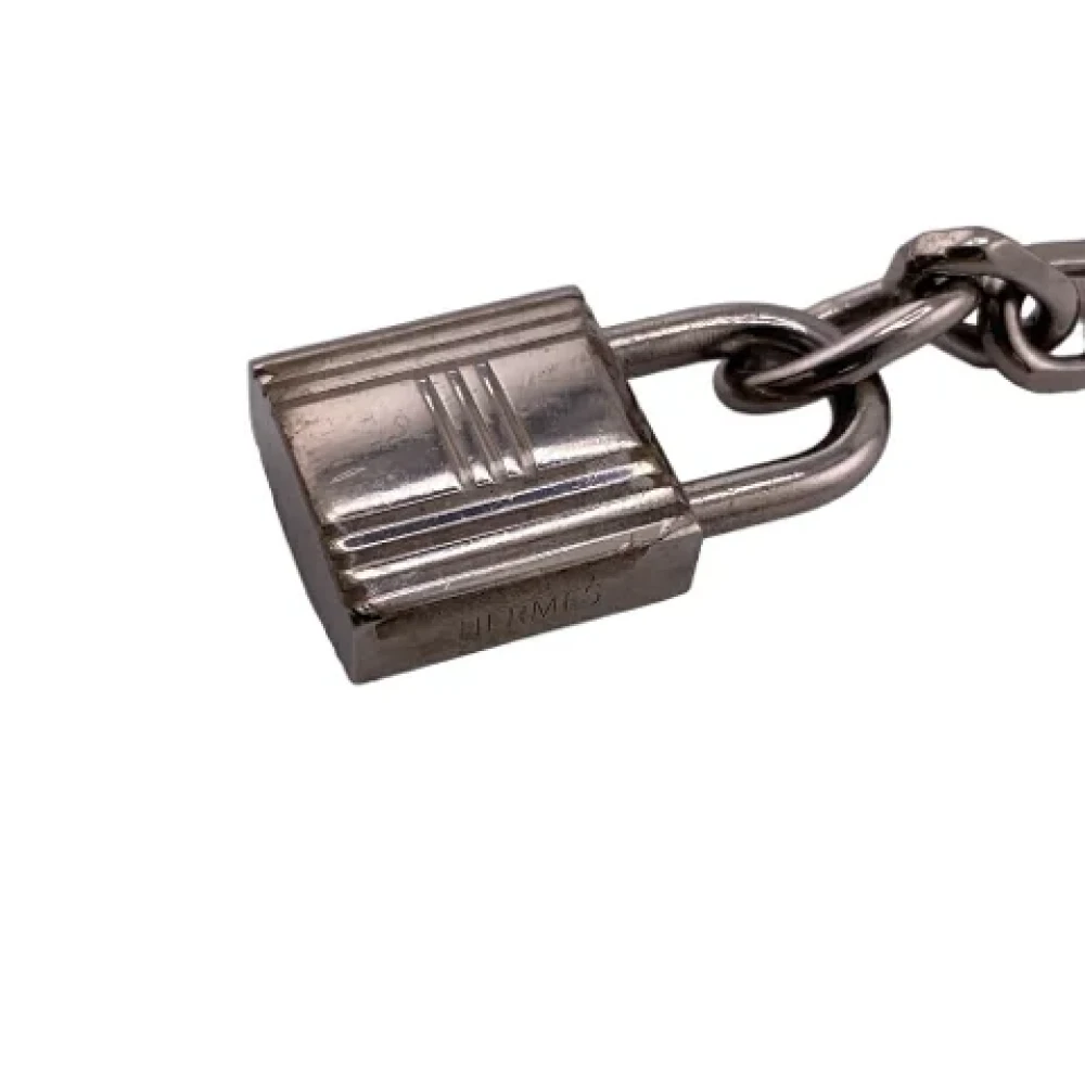 Hermès Vintage Pre-owned Metal key-holders Black Dames