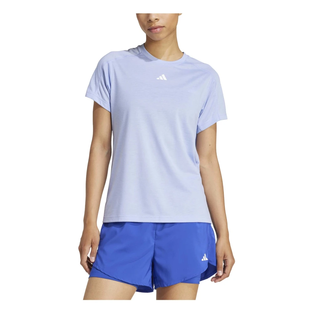 Adidas Tr-Es Crew T-shirt Purple Dames