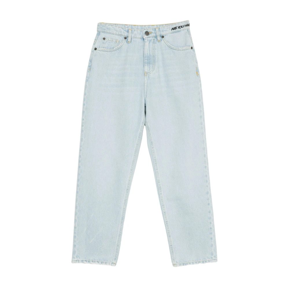 Twinset Barrel Jeans Licht Denim Blue Dames